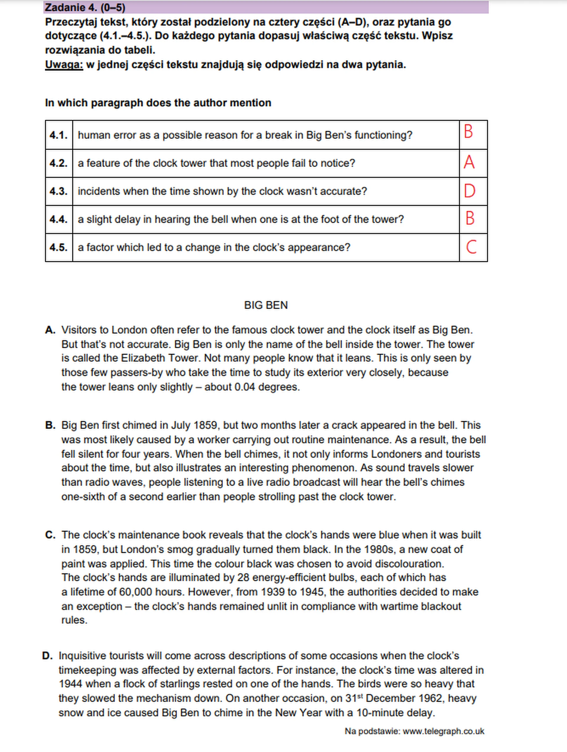 Matura maj 2023. Język angielski, poziom rozszerzony – strona 5
