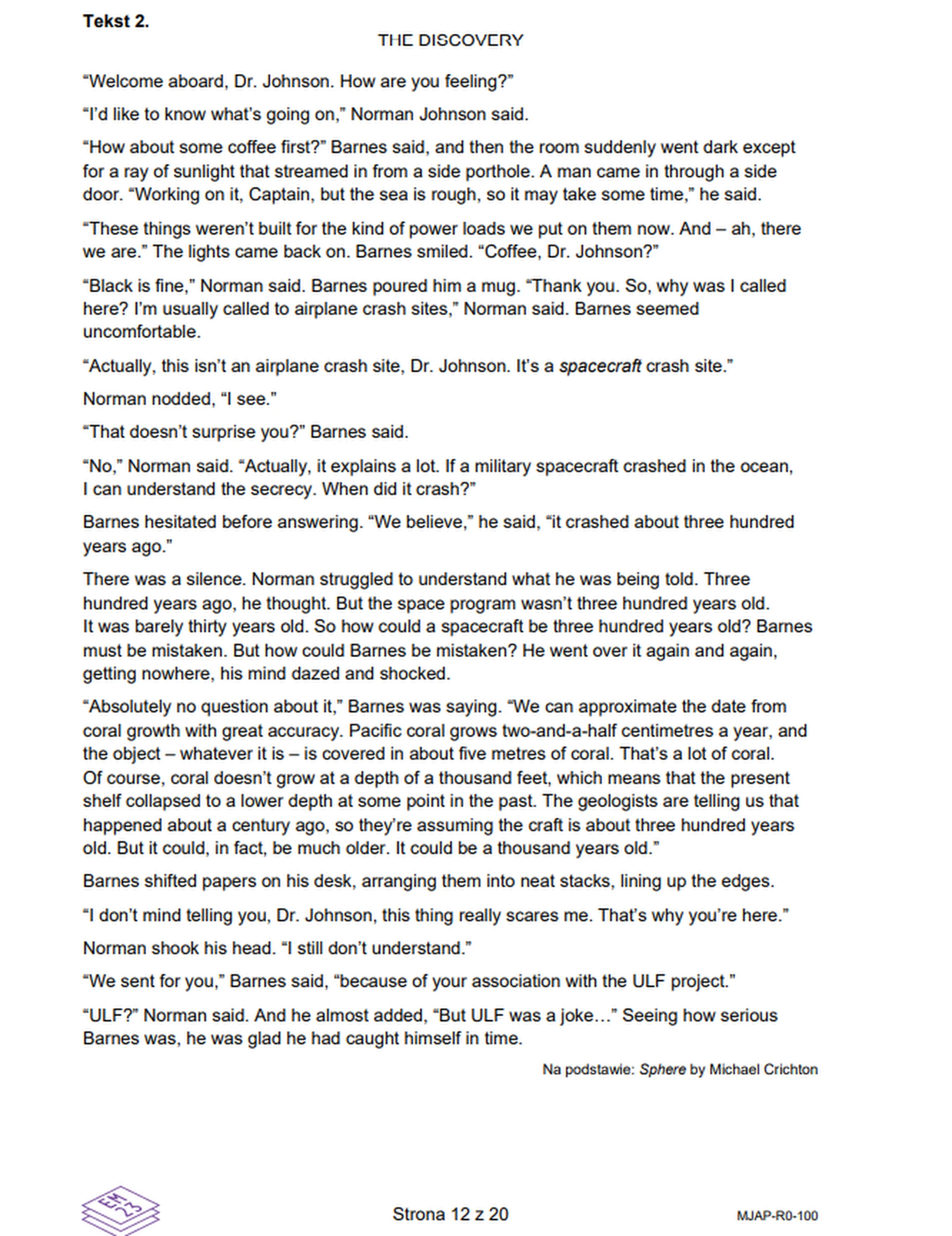 Matura maj 2023. Język angielski, poziom rozszerzony – strona 10