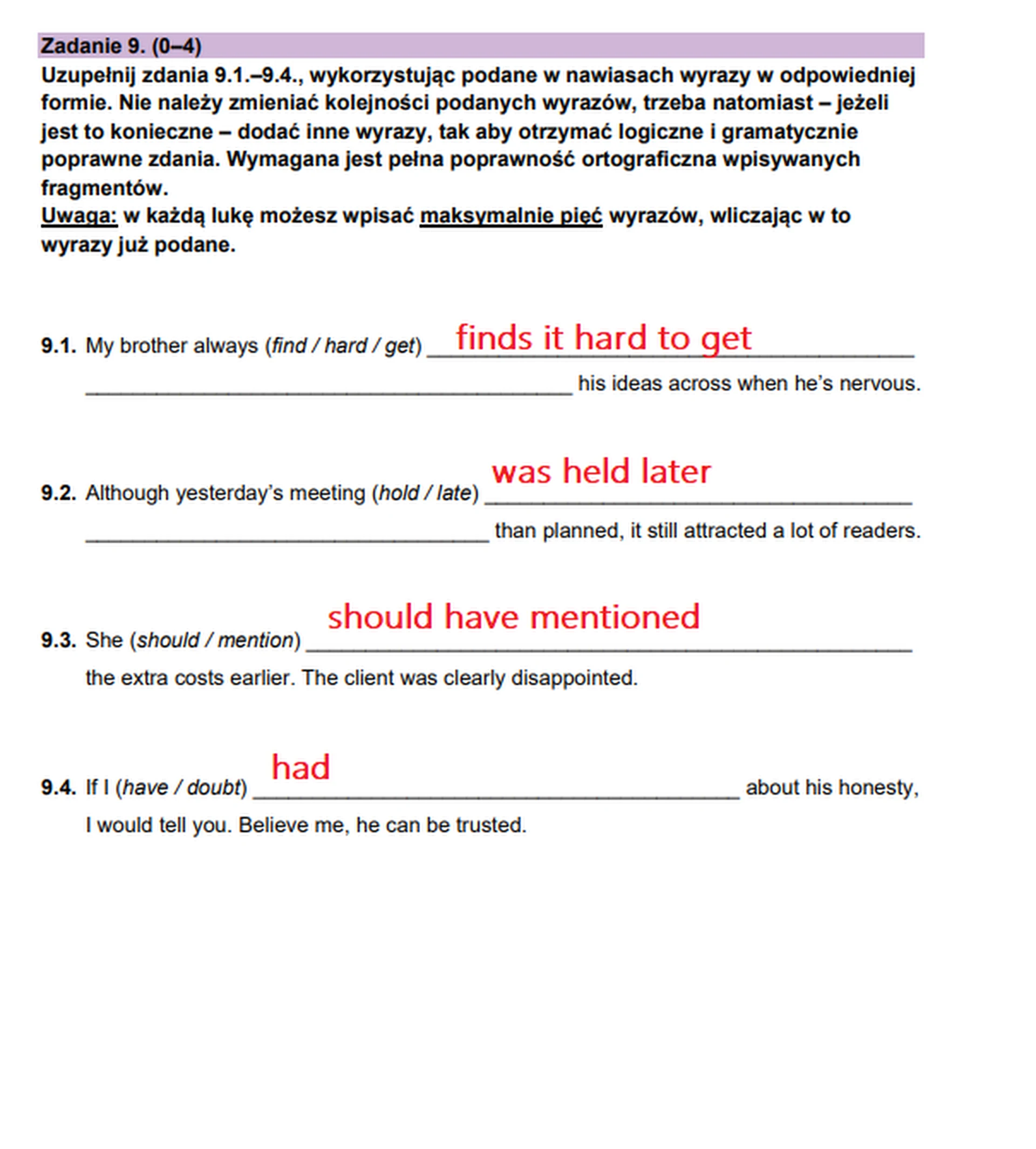 Matura maj 2023. Język angielski, poziom rozszerzony – strona 14