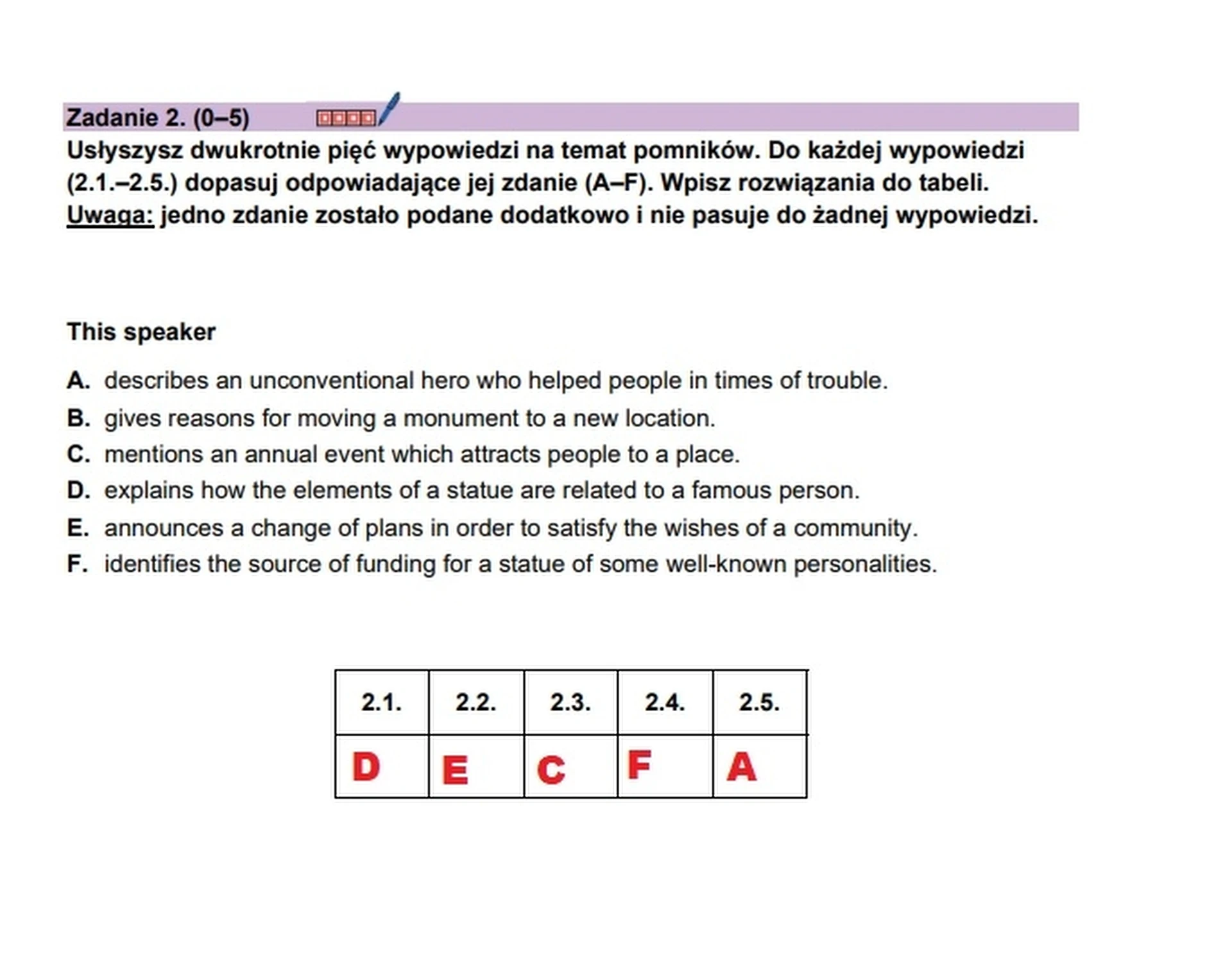 Matura maj 2024. Język angielski, poziom rozszerzony – strona 4