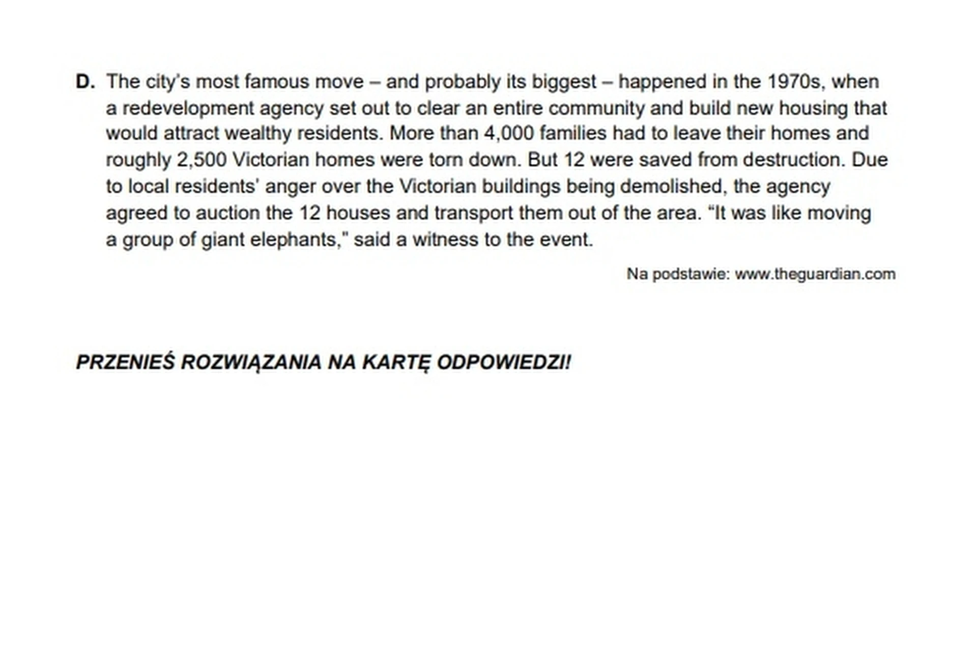 Matura maj 2024. Język angielski, poziom rozszerzony – strona 7