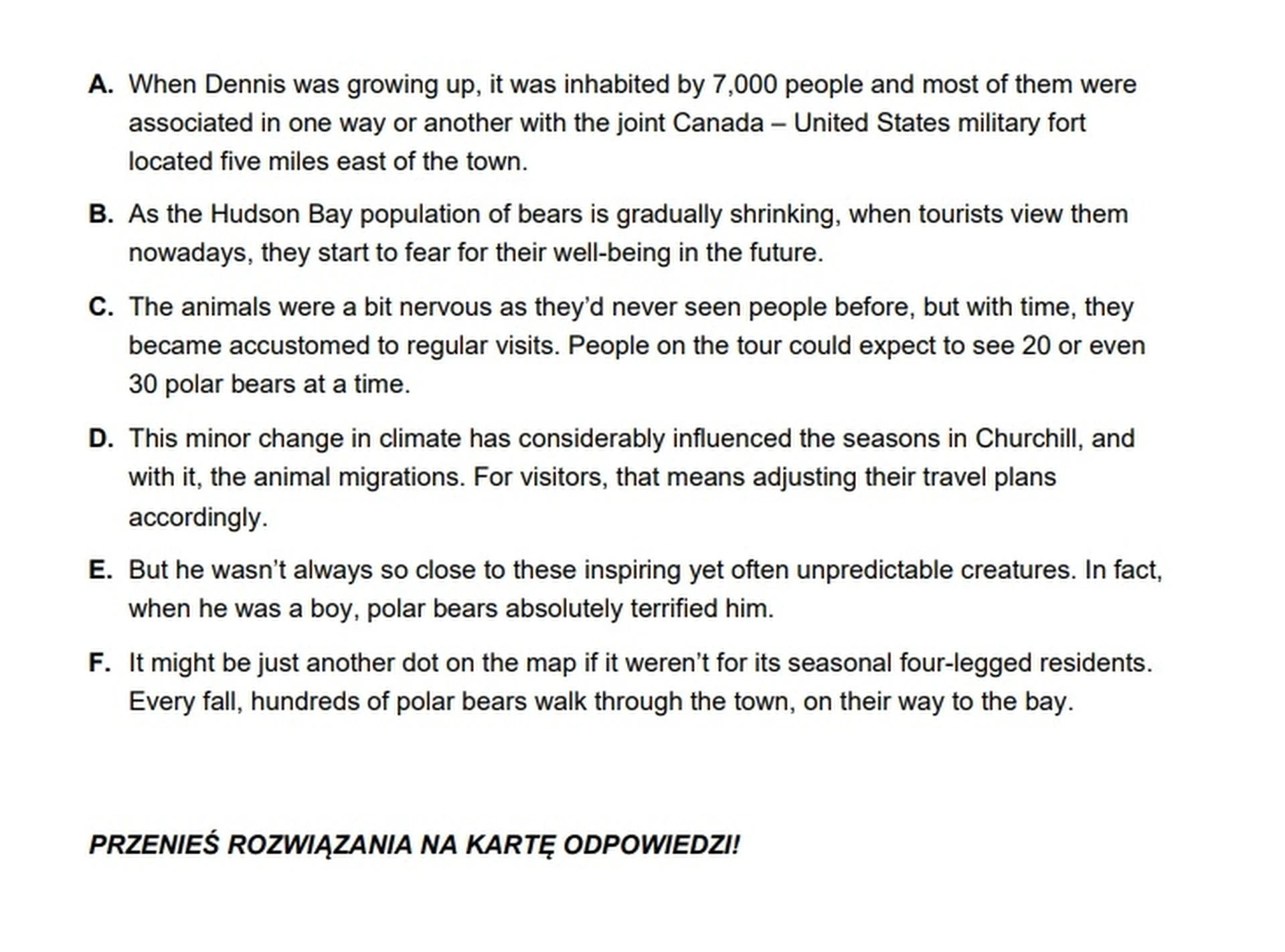 Matura maj 2024. Język angielski, poziom rozszerzony – strona 9