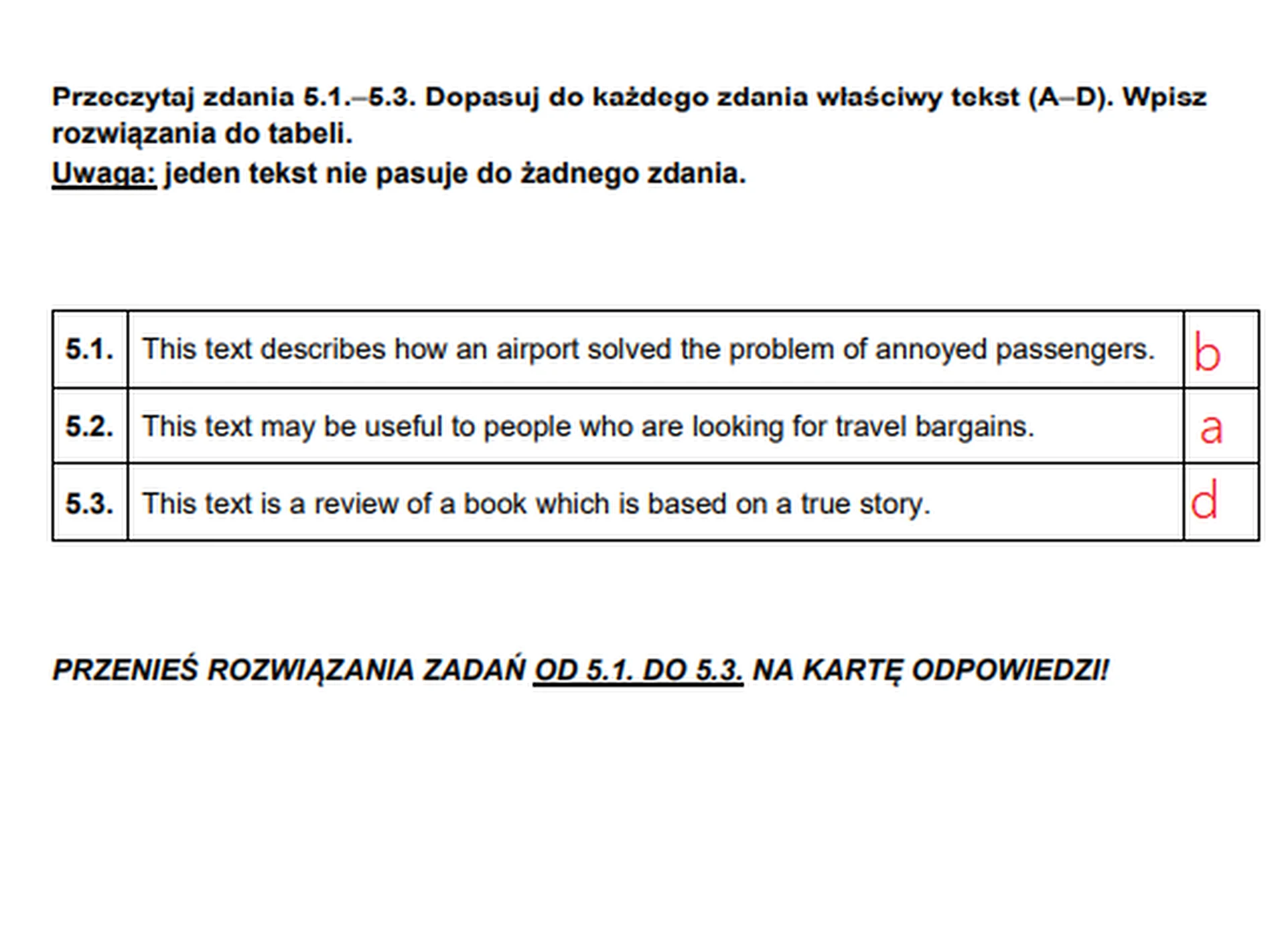 Matura maj 2023. Język angielski, poziom podstawowy – strona 7