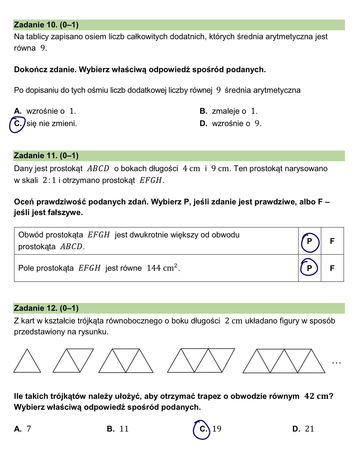 Próbny egzamin ósmoklasisty 2026. Matematyka – strona 4