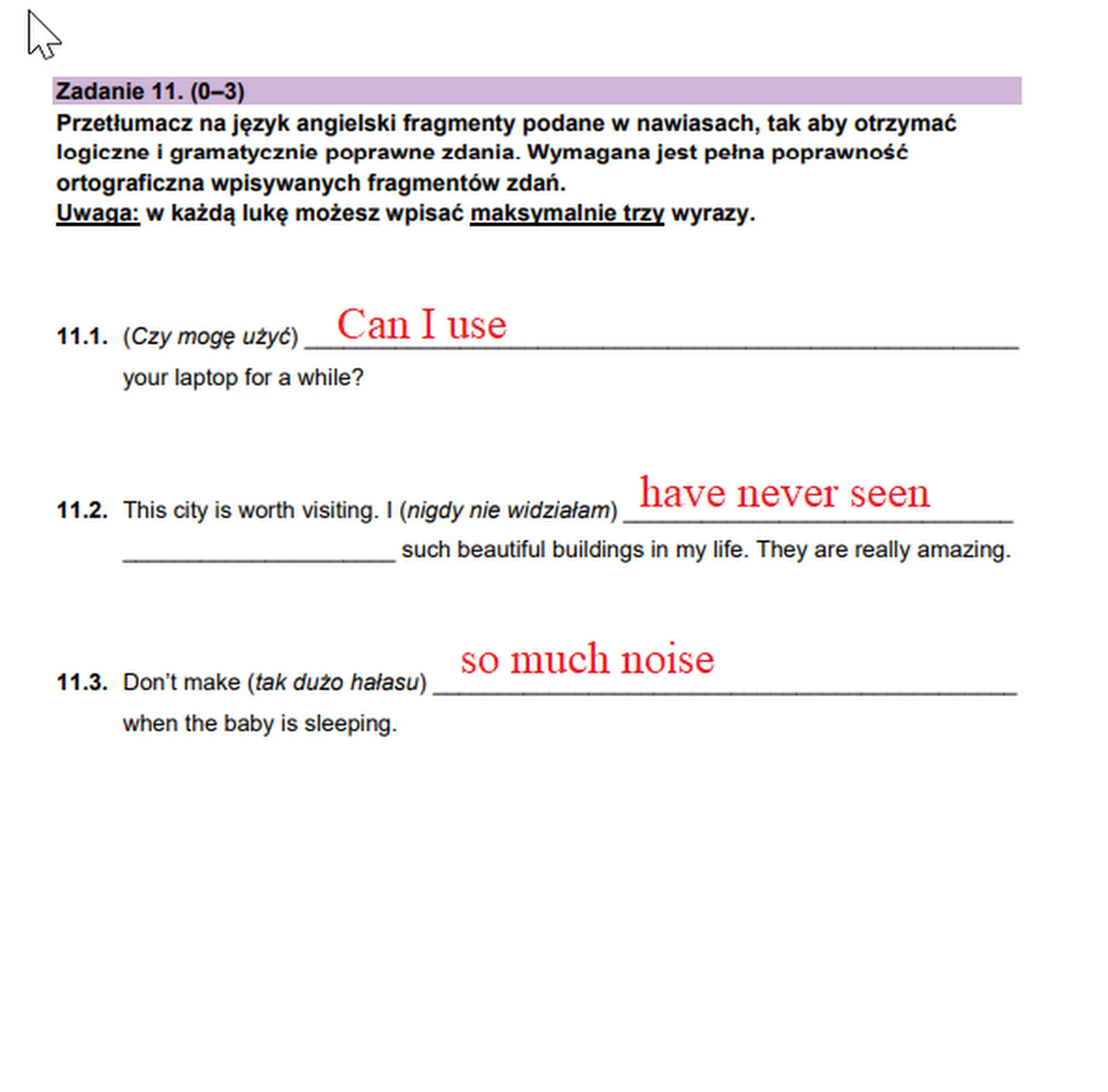 Matura maj 2023. Język angielski, poziom podstawowy – strona 15