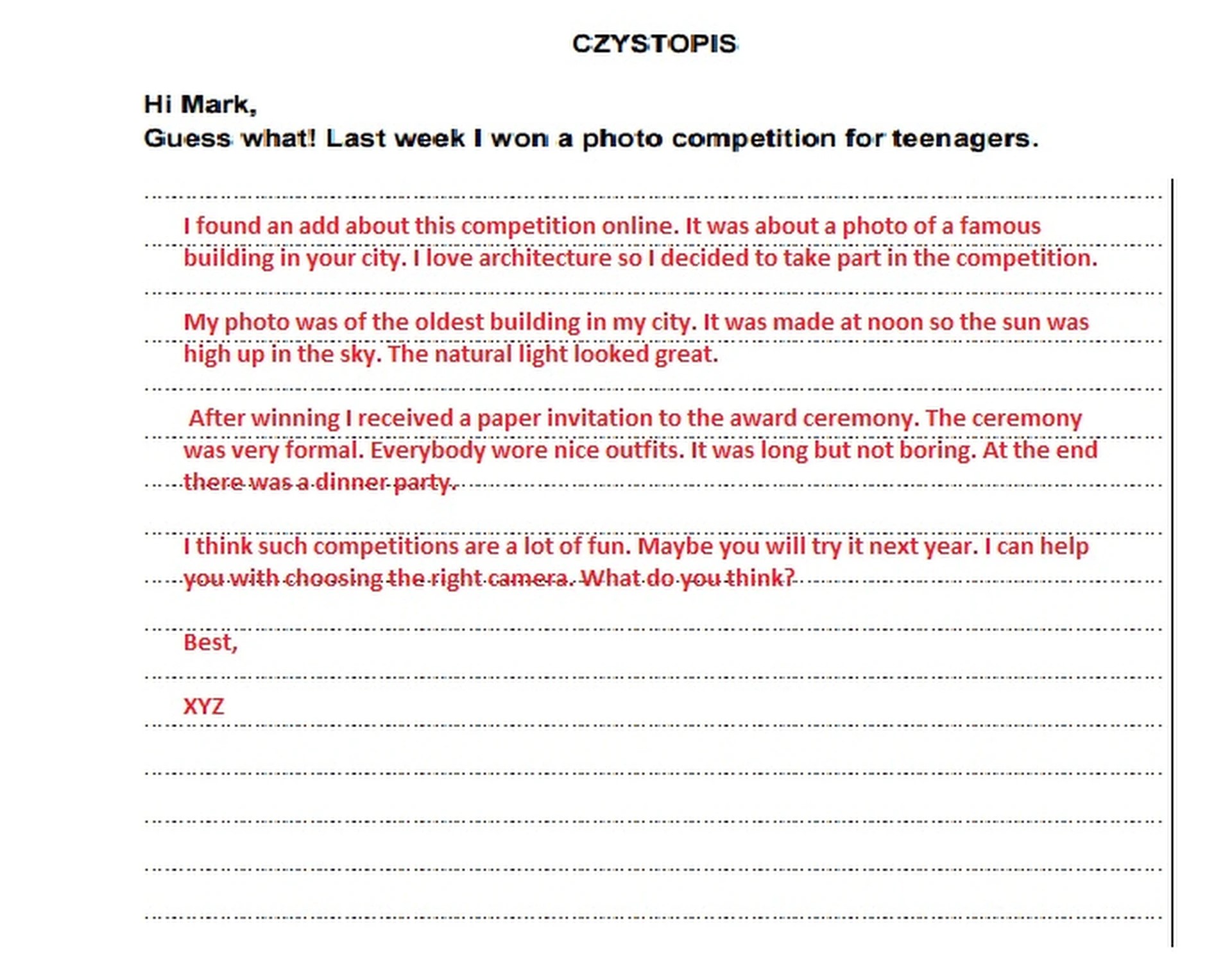 Matura maj 2023. Język angielski, poziom podstawowy – strona 17