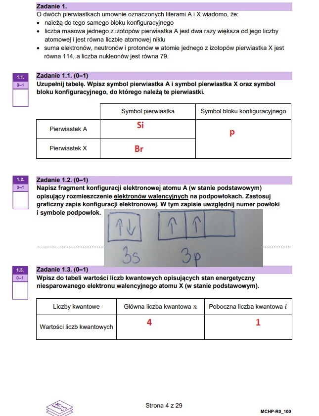 Matura maj 2023. Chemia, poziom rozszerzony – strona 4