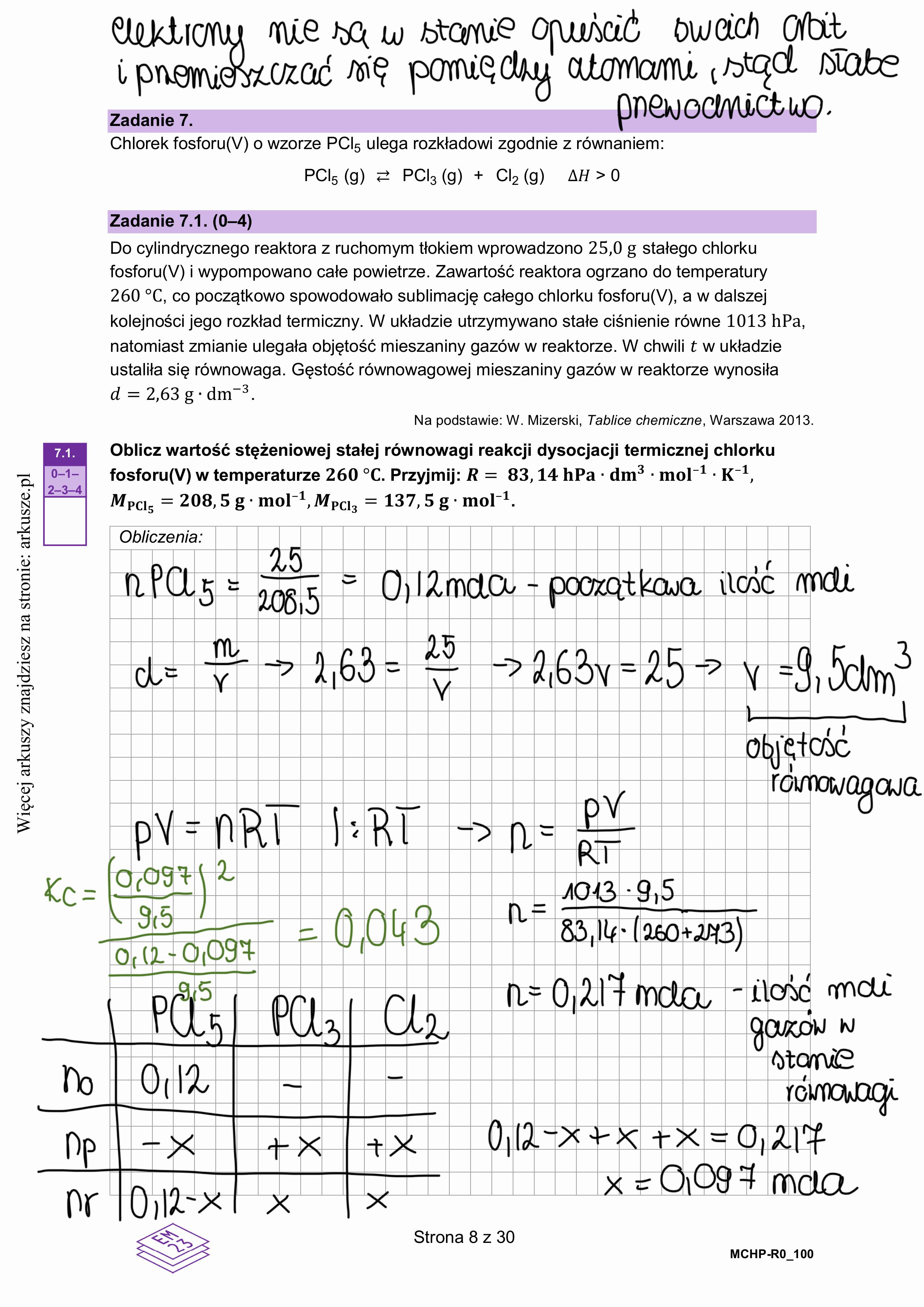 Matura grudzień 2024. Chemia, poziom rozszerzony – strona 5