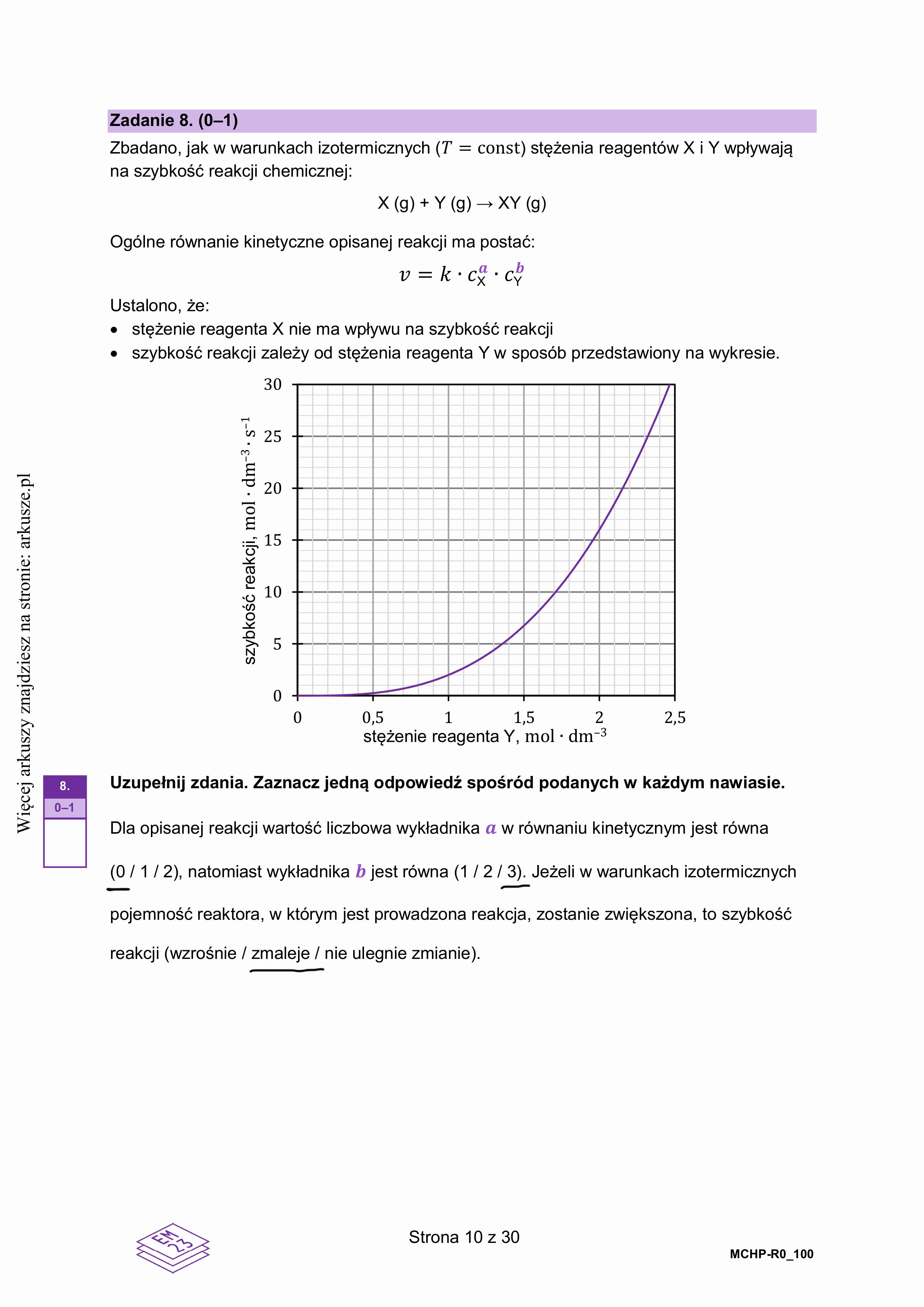 Matura grudzień 2024. Chemia, poziom rozszerzony – strona 8