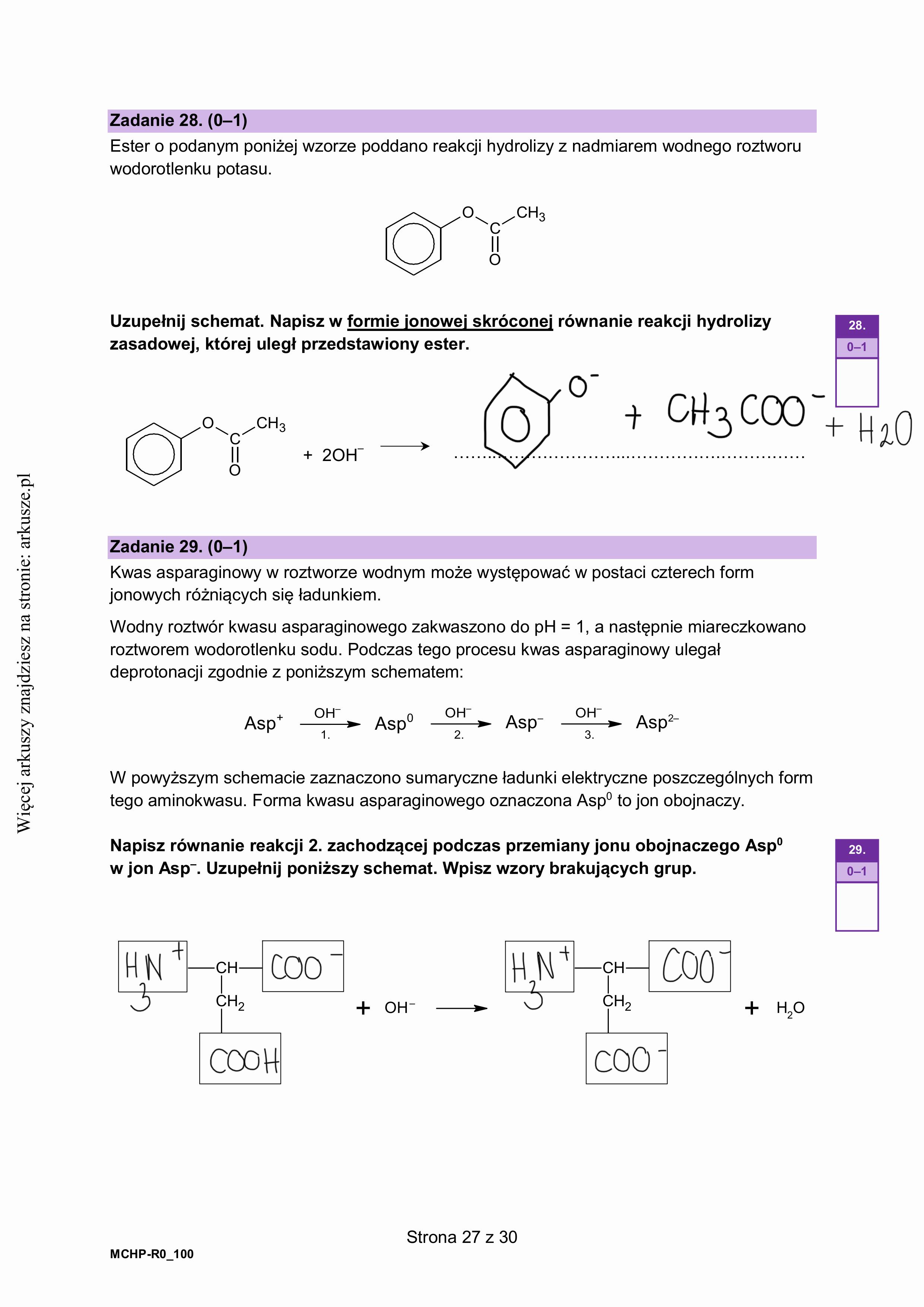 Matura grudzień 2024. Chemia, poziom rozszerzony – strona 25