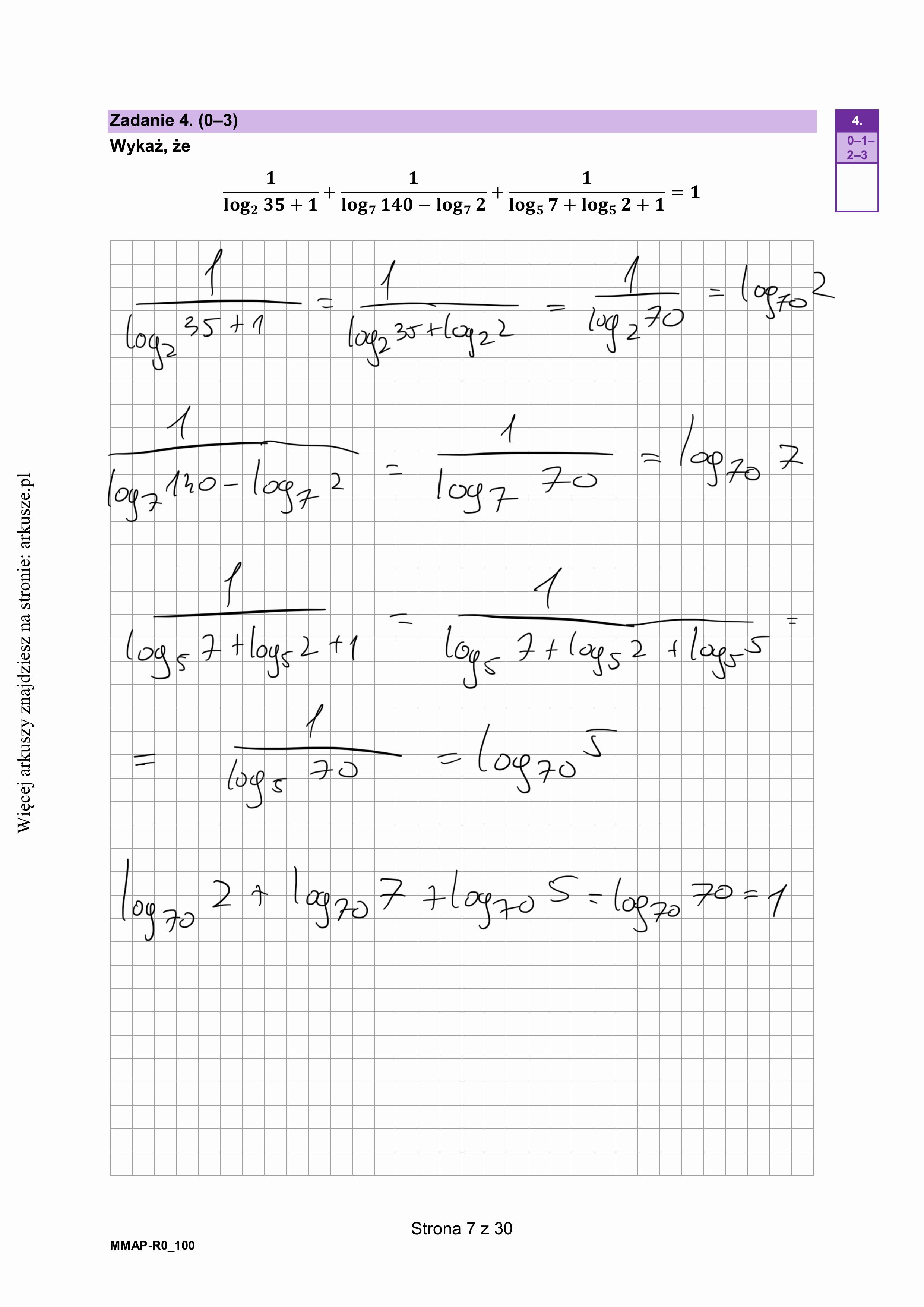 Matura próbna grudzień 2024. Matematyka, poziom rozszerzony – strona 5