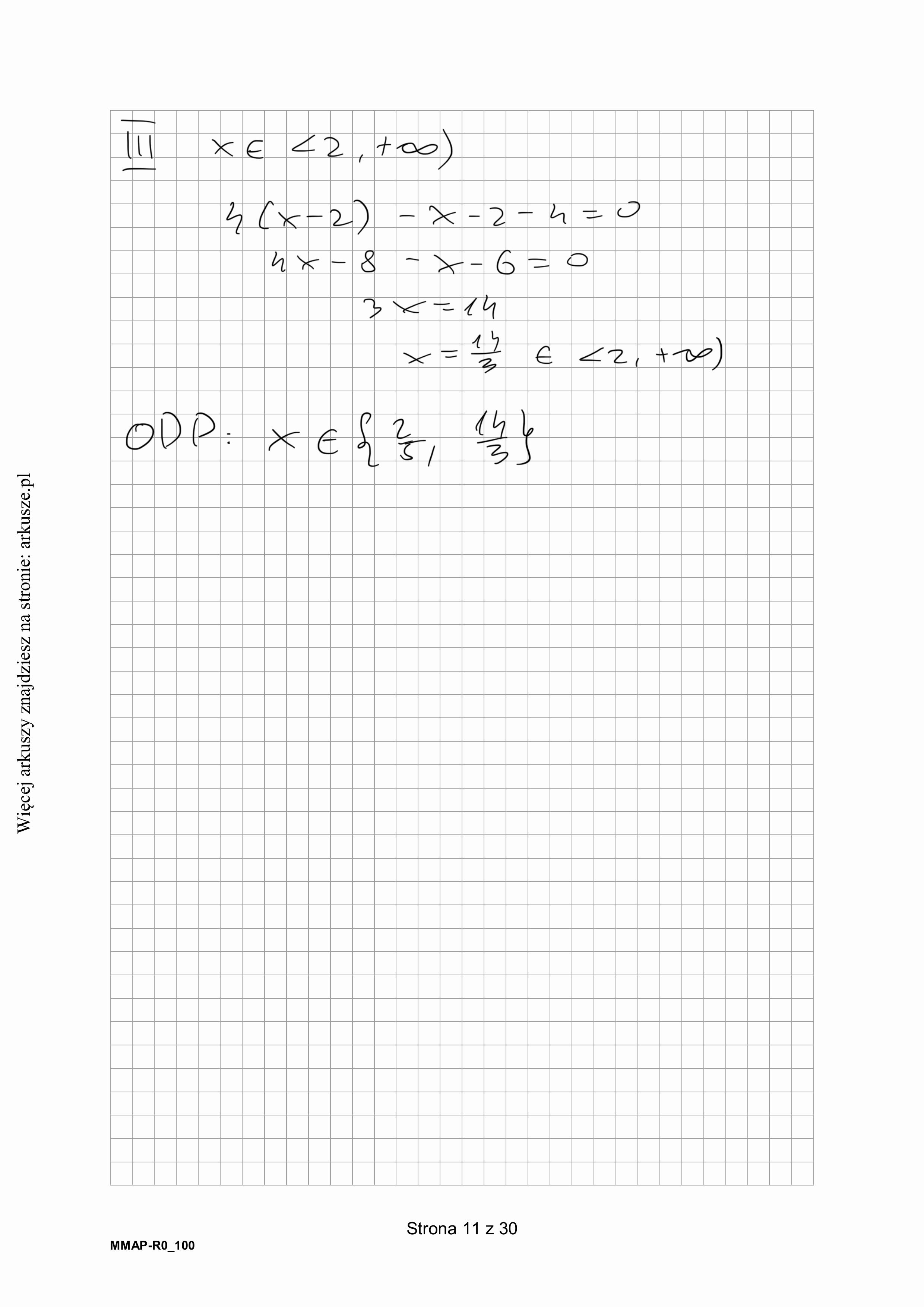 Matura próbna grudzień 2024. Matematyka, poziom rozszerzony – strona 8