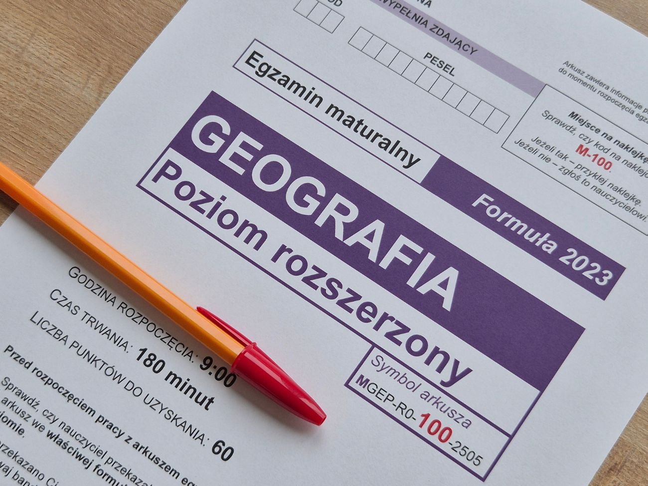 Matura z geografii maj 2024 - poziom rozszerzony