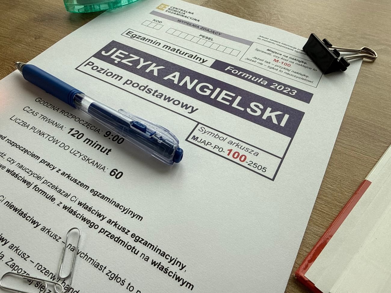 Matura z języka angielskiego maj 2023 - poziom podstawowy