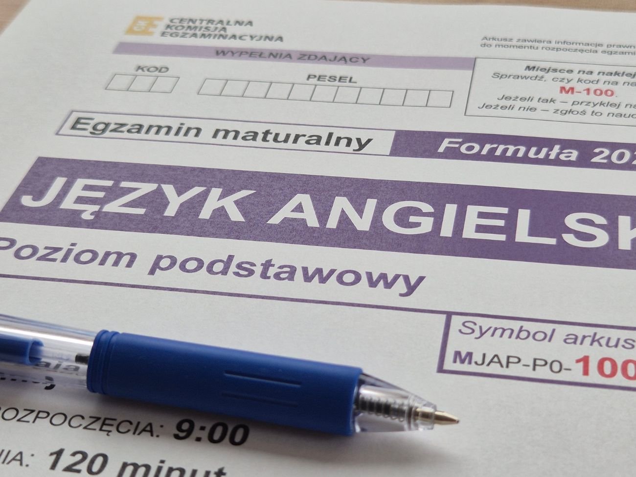 Matura z języka angielskiego maj 2025 - poziom podstawowy