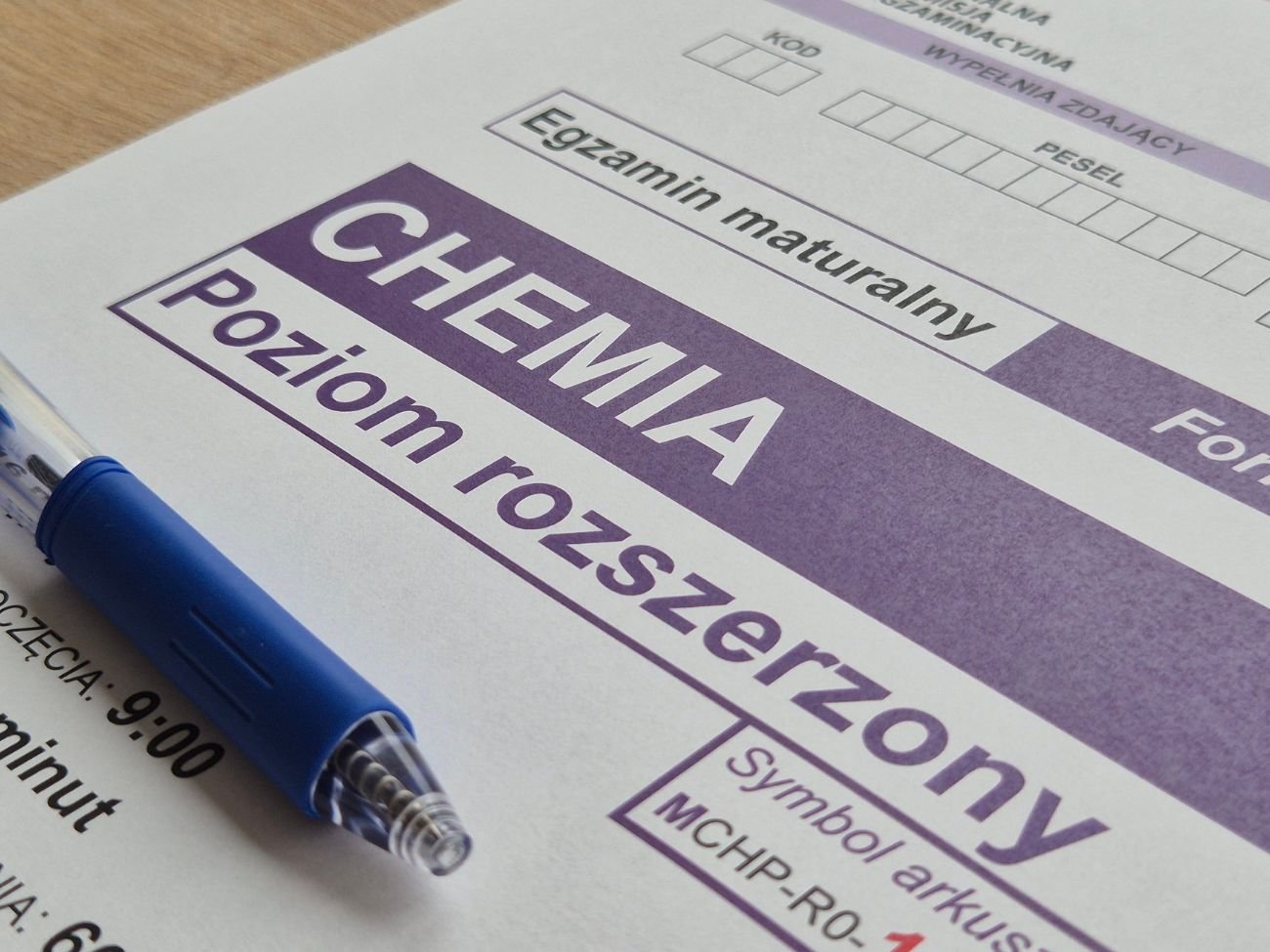 Matura próbna z chemii styczeń 2026 - poziom rozszerzony