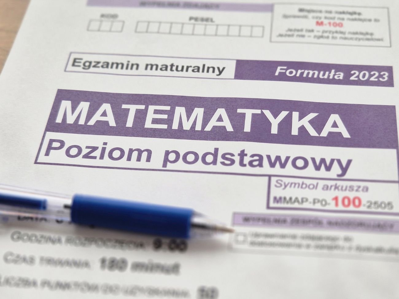 Matura próbna z matematyki marzec 2026 - poziom podstawowy