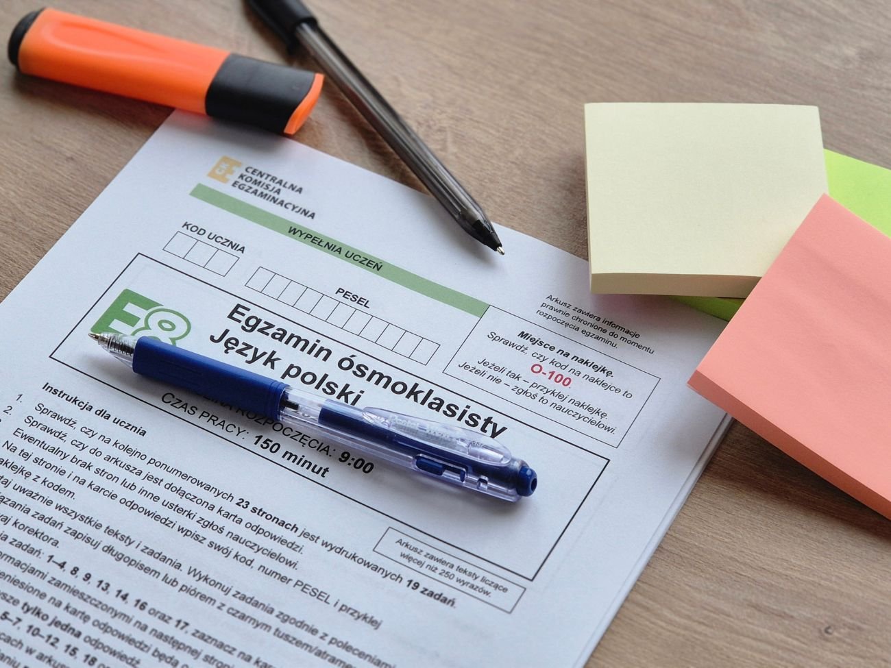 Egzamin ósmoklasisty z języka polskiego maj 2024 – arkusz główny