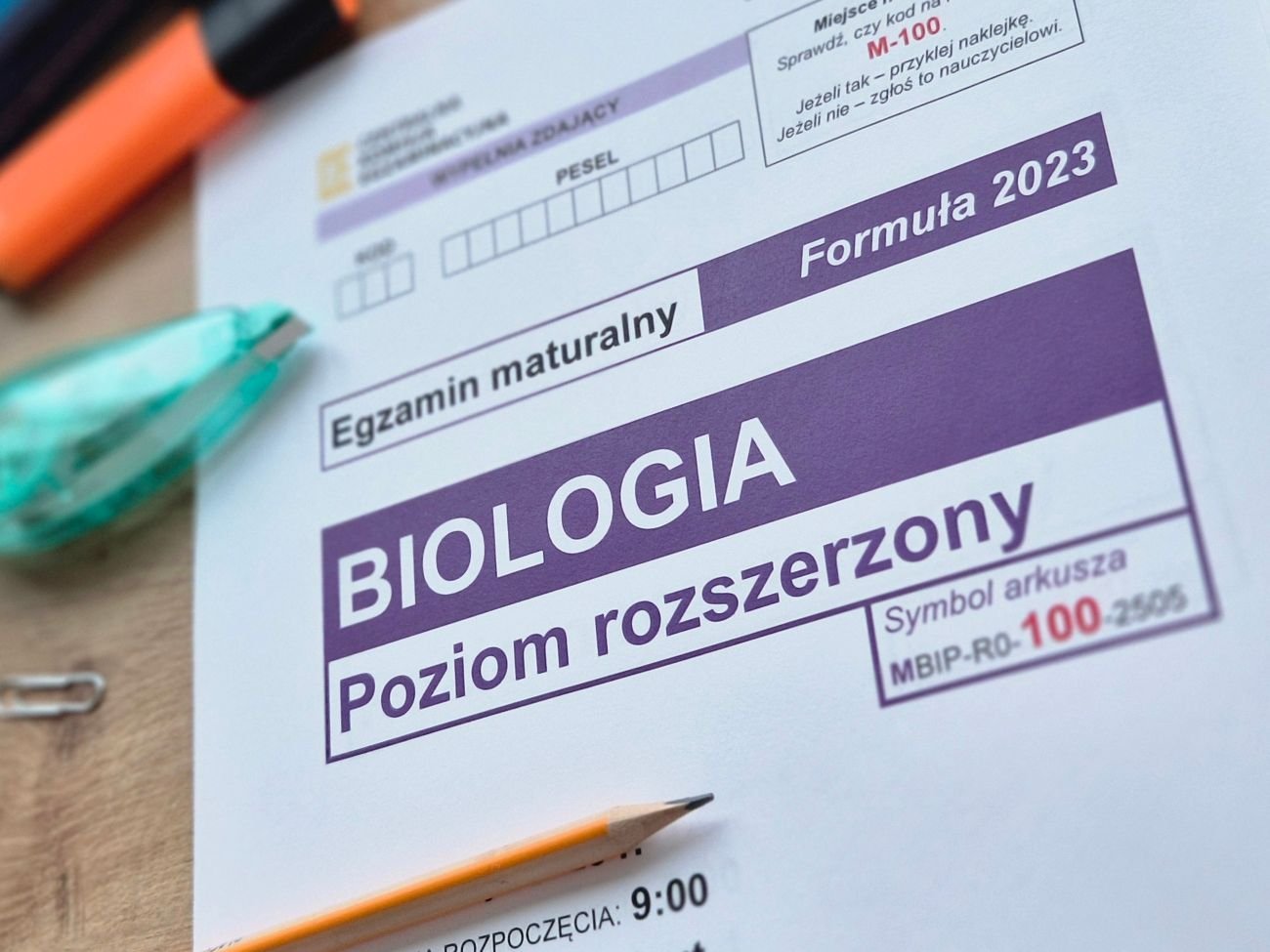 Matura próbna z biologii grudzień 2024 - poziom rozszerzony