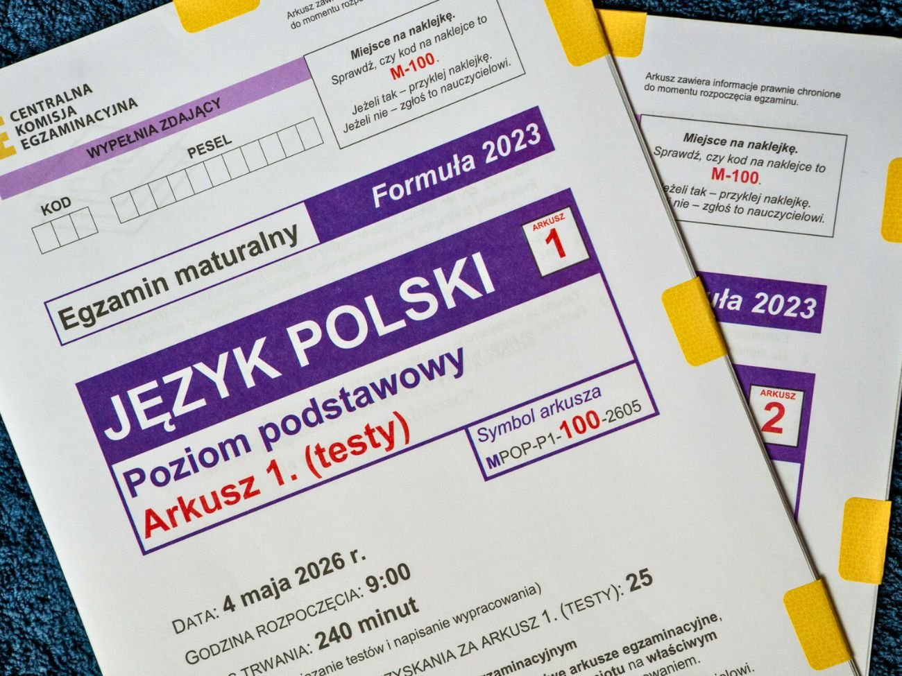 Matura 2026 z języka polskiego. Jak wygląda arkusz maturalny CKE?