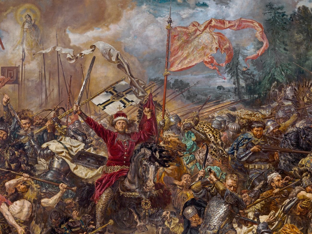 Analiza obrazu „Bitwa pod Grunwaldem” Jana Matejki – historyzm XIX wieku