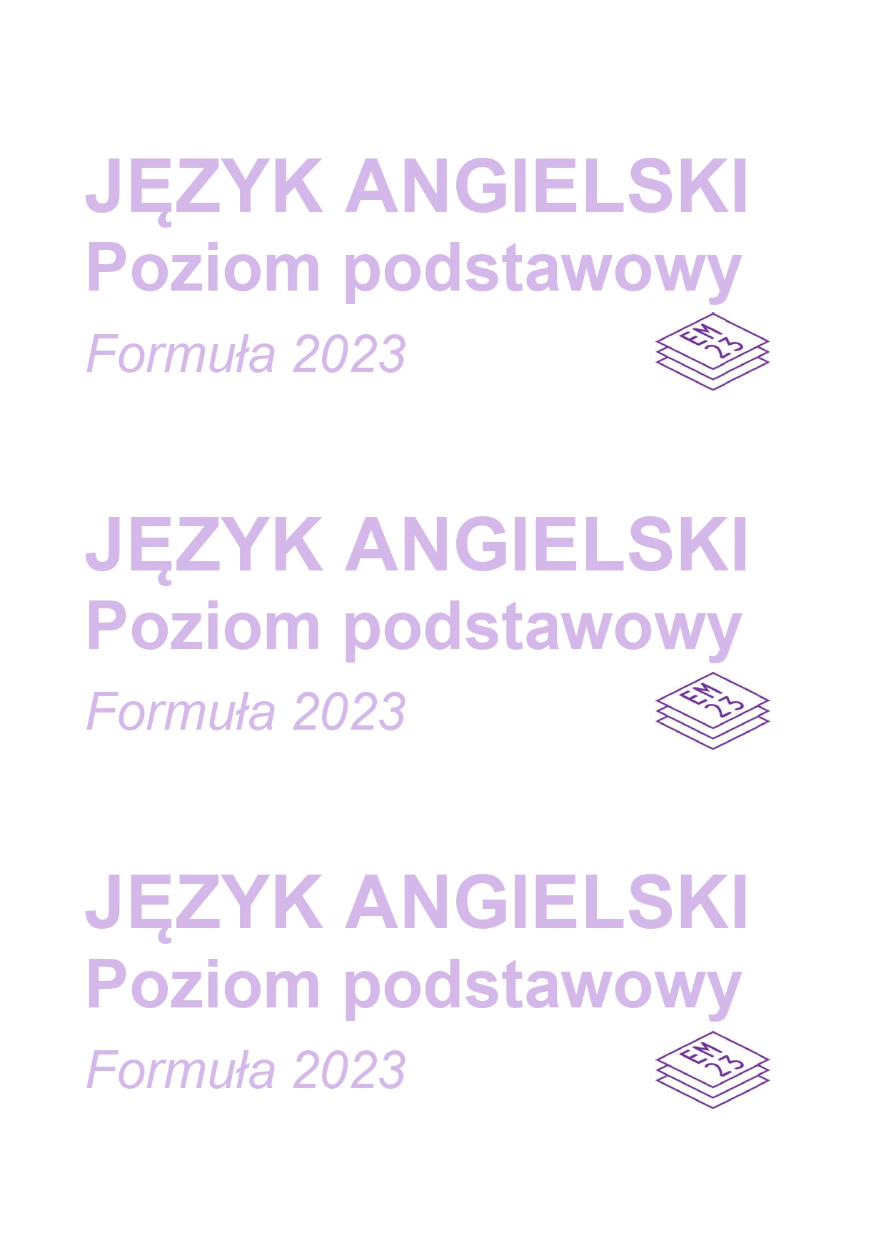 Matura poprawkowa z języka angielskiego sierpień 2026 - poziom podstawowy
