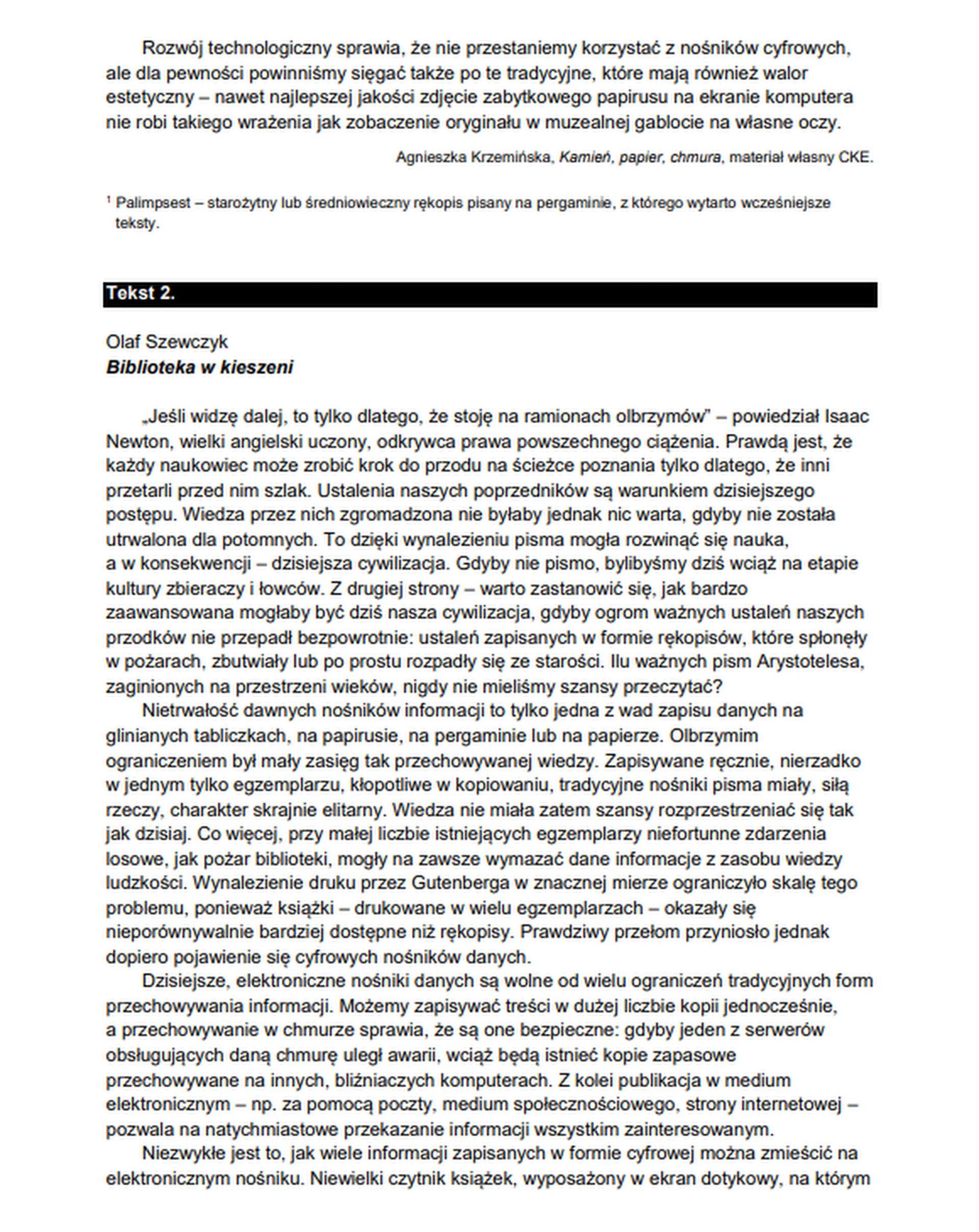 Matura maj 2026. Język polski, poziom podstawowy – strona 4