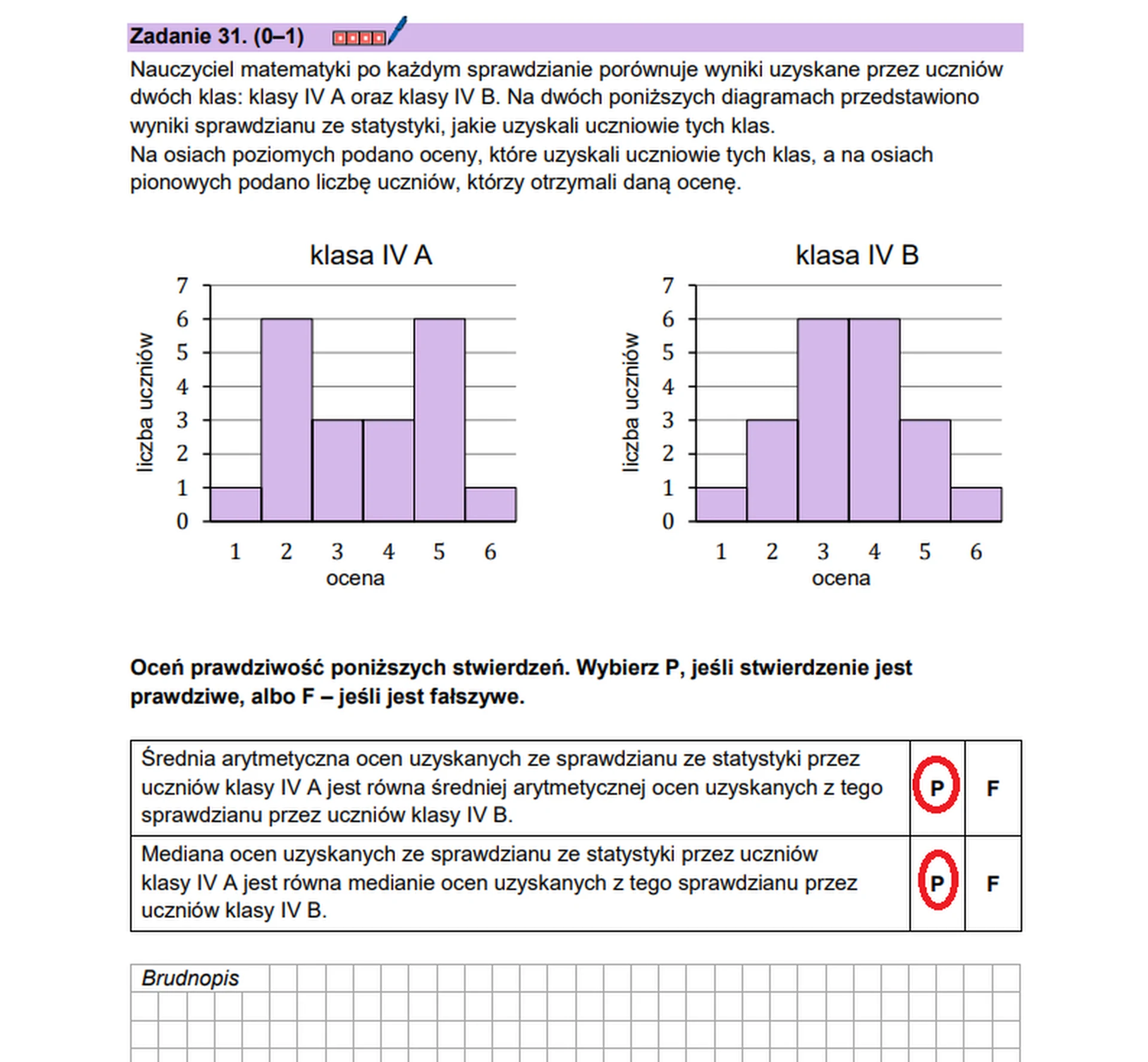 Matura maj 2026. Matematyka, poziom podstawowy – zadanie 31
