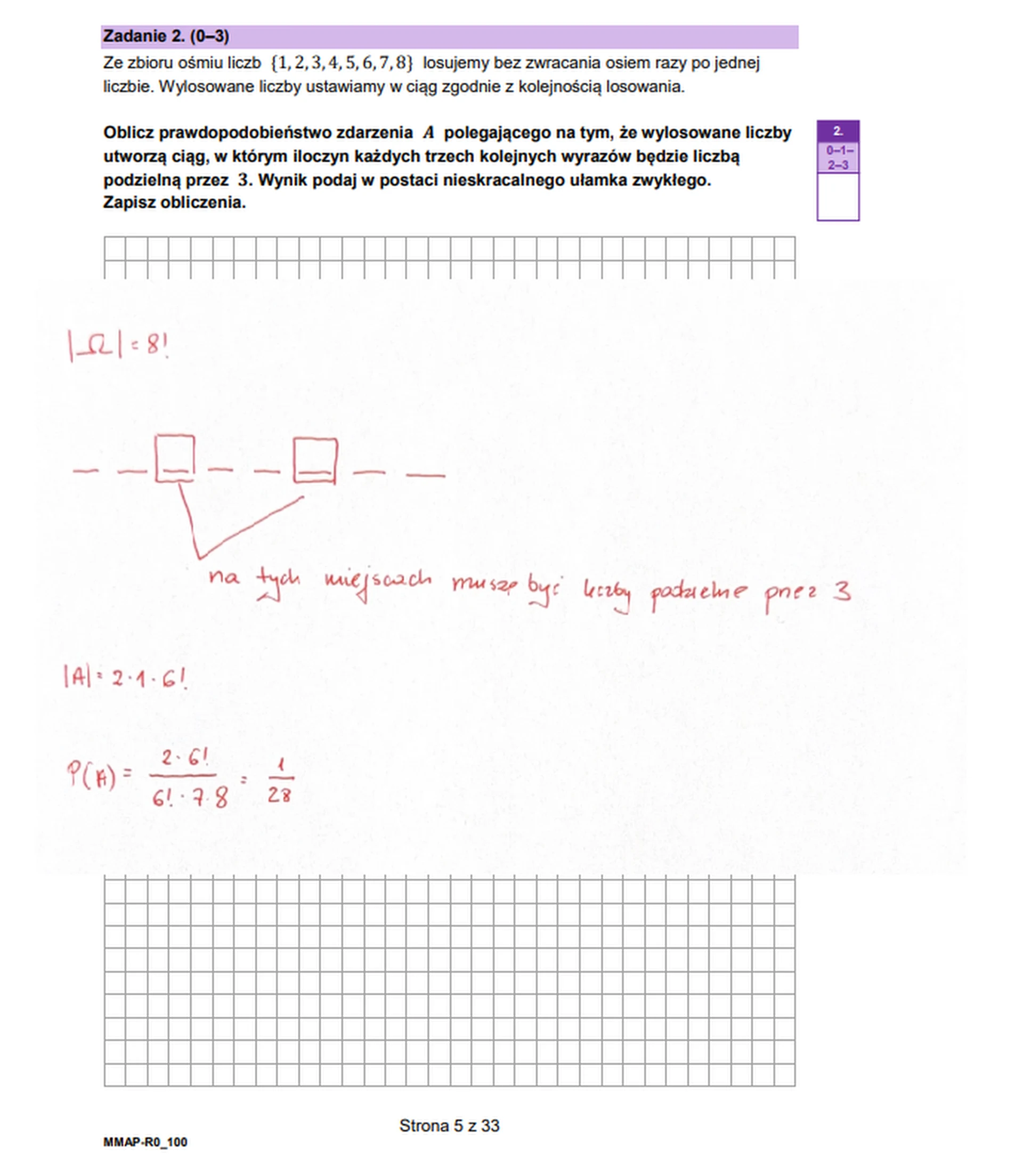 Matura maj 2026. Matematyka, poziom rozszerzony – zadanie 2