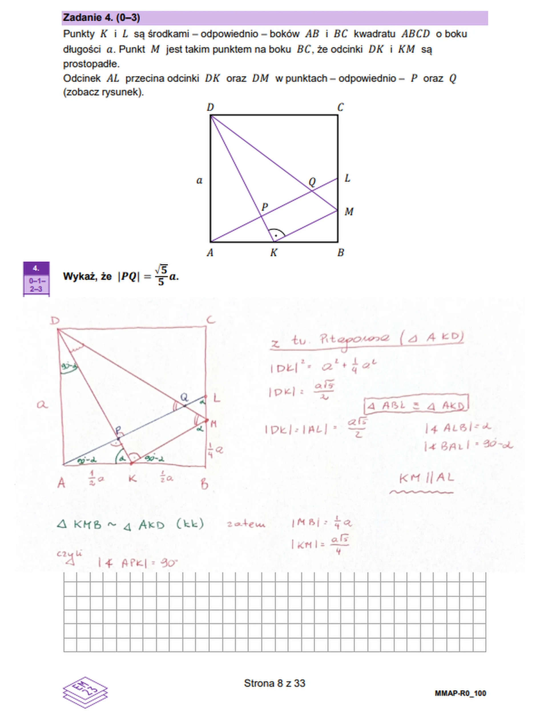 Matura maj 2026. Matematyka, poziom rozszerzony – zadanie 4