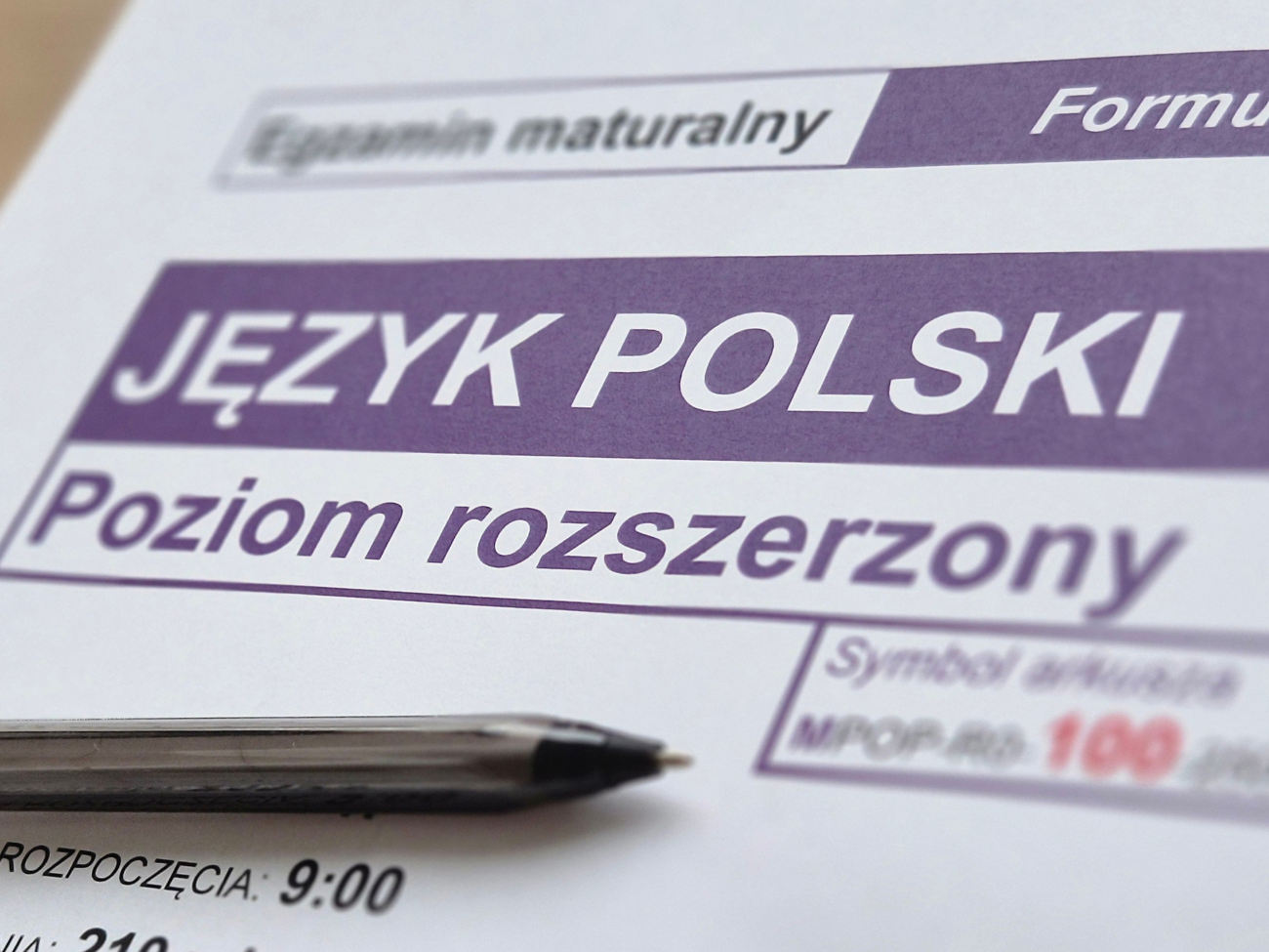 Matura z języka polskiego maj 2026 - poziom rozszerzony