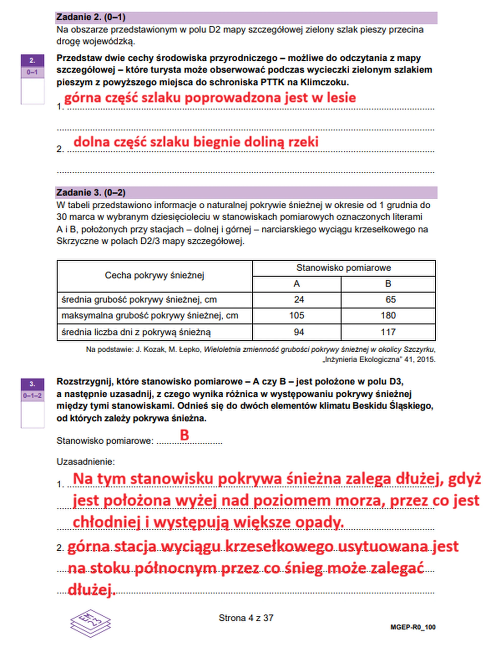 Matura maj 2026. Geografia poziom rozszerzony – zadanie 2