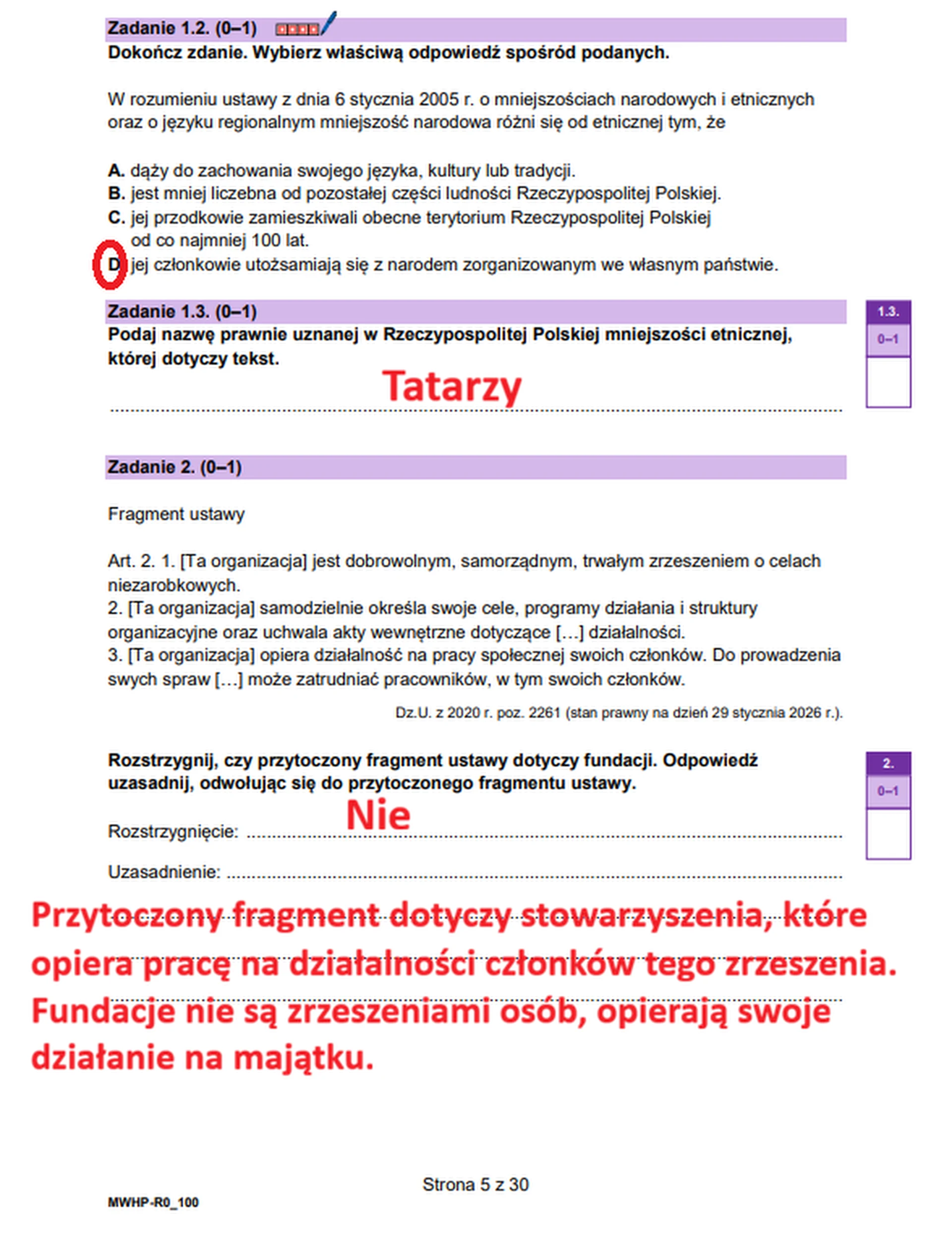 Matura maj 2026. WOS, poziom rozszerzony – zadanie 2