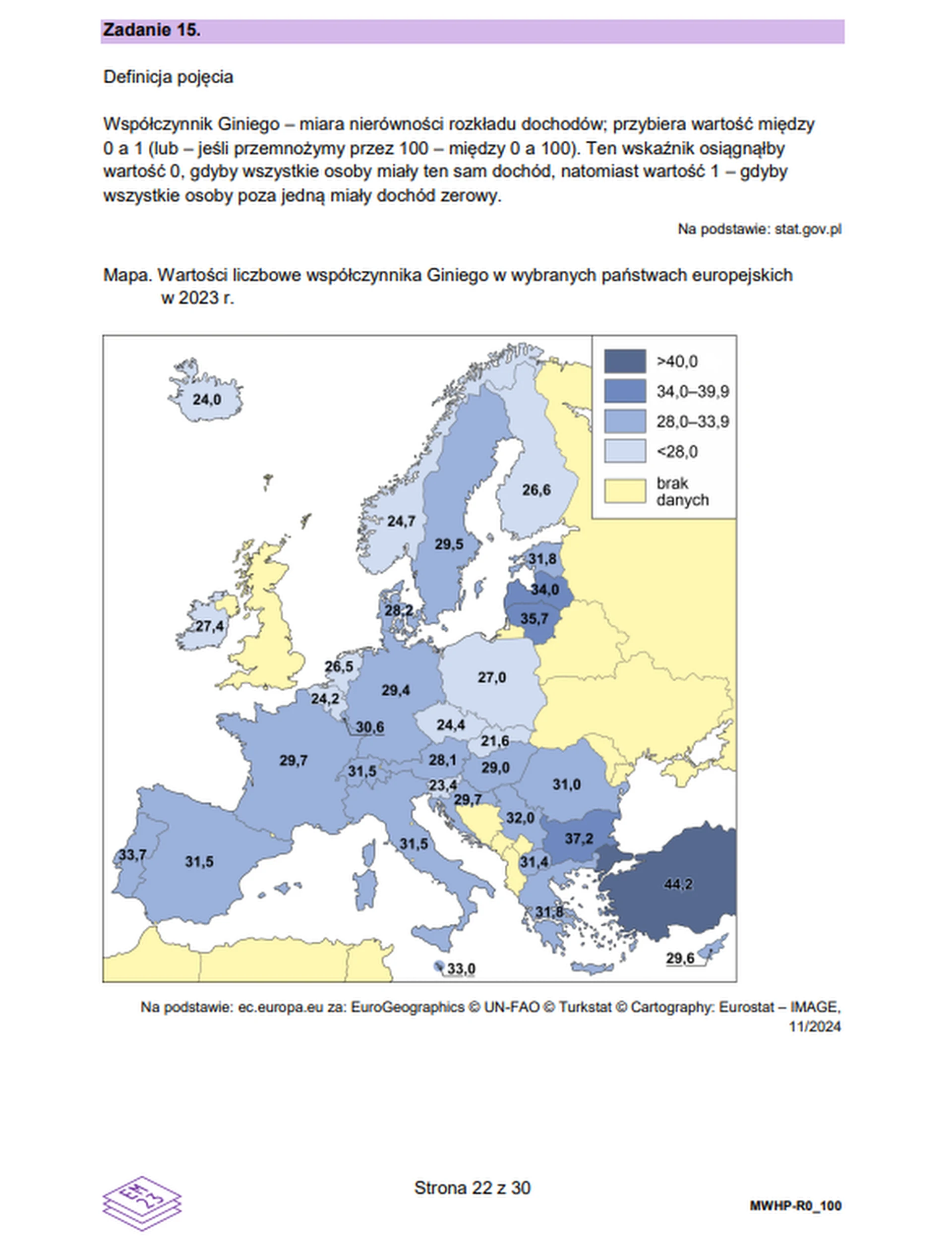 Matura maj 2026. WOS, poziom rozszerzony – zadanie 15