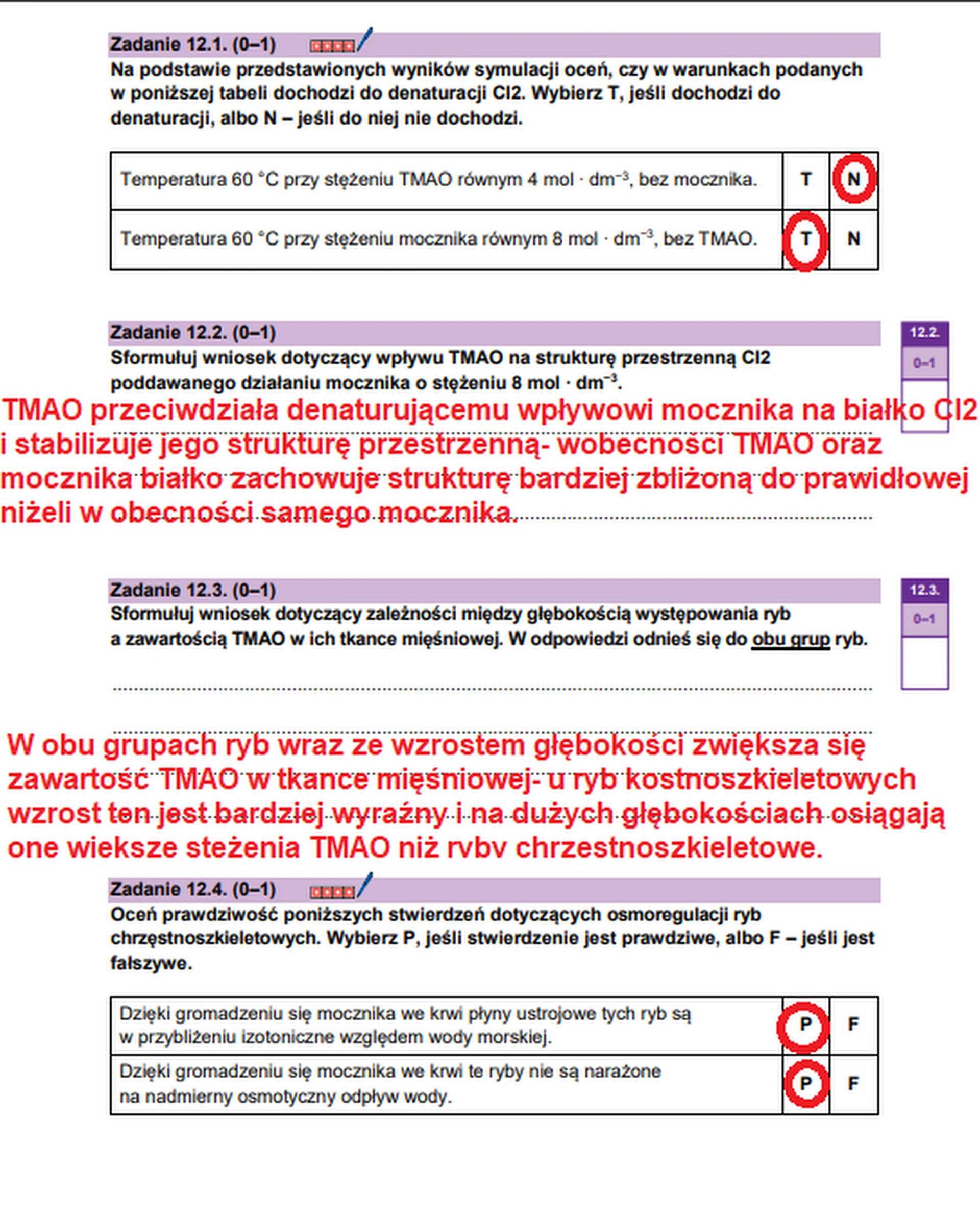 Matura maj 2026. Biologia, poziom rozszerzony – zadanie 12