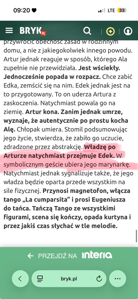 Dzień dobry, - załącznik 1